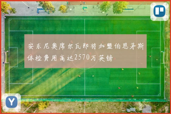 安东尼奥席尔瓦即将加盟伯恩茅斯体检费用高达2570万英镑